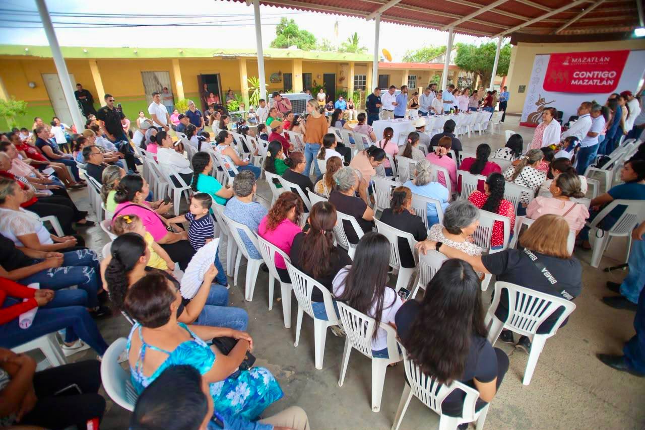 Jornada Contigo Mazatlán desde la comunidad de El Habal