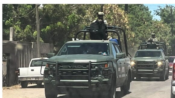 “Murciélagos” y convoy de la SSPC despliegan operativo en Guasave, Sinaloa