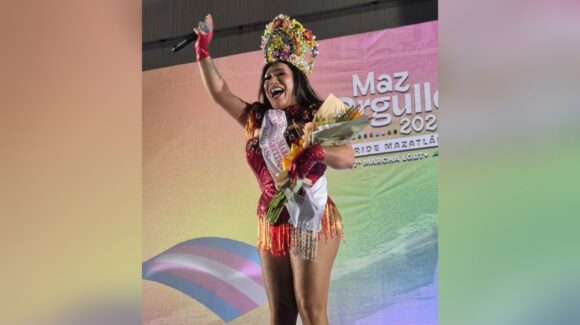 Karina Torres deslumbra en Mazatlán, Sinaloa; es coronada Reina del Orgullo 2026 en una noche de inclusión y celebración