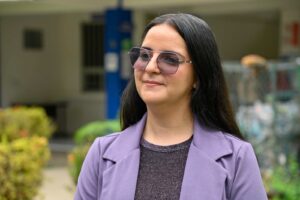 Daniela Gallardo Galaviz, presidenta del Comité Organizador de la Olimpiada Estatal de Astronomía