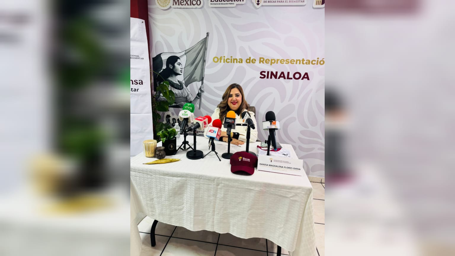 Danisa Flores Ojeda, titular de Becas para el Bienestar en Sinaloa