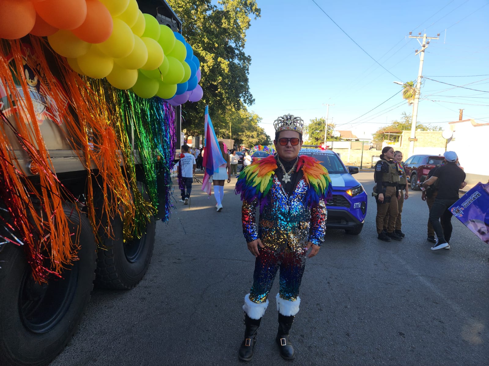Marcha del Orgullo LGBT+ en Guasave