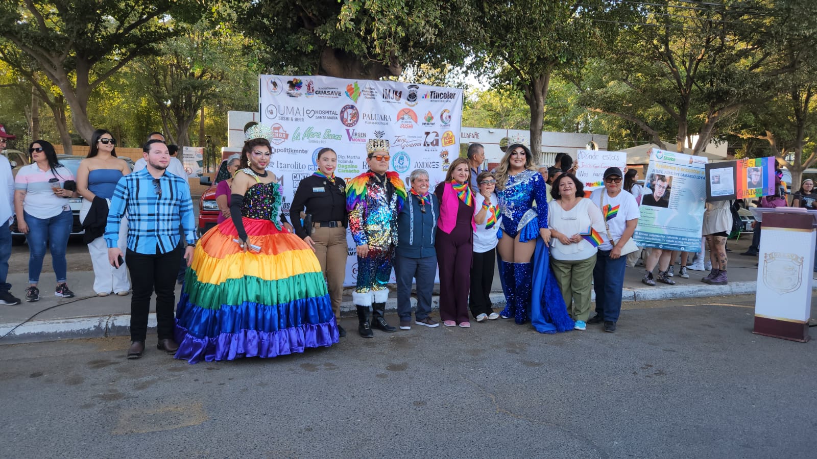 Marcha del Orgullo LGBT+ en Guasave
