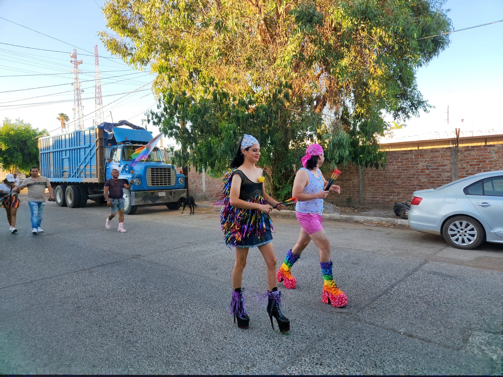 Marcha del Orgullo LGBT+ en Guasave