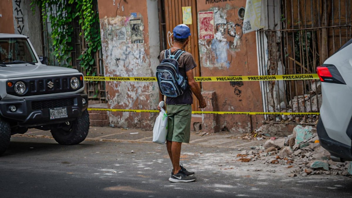 derrumbe de casonas en culiacan
