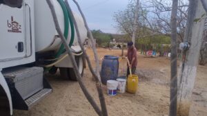 Pipa de agua en Mocorito
