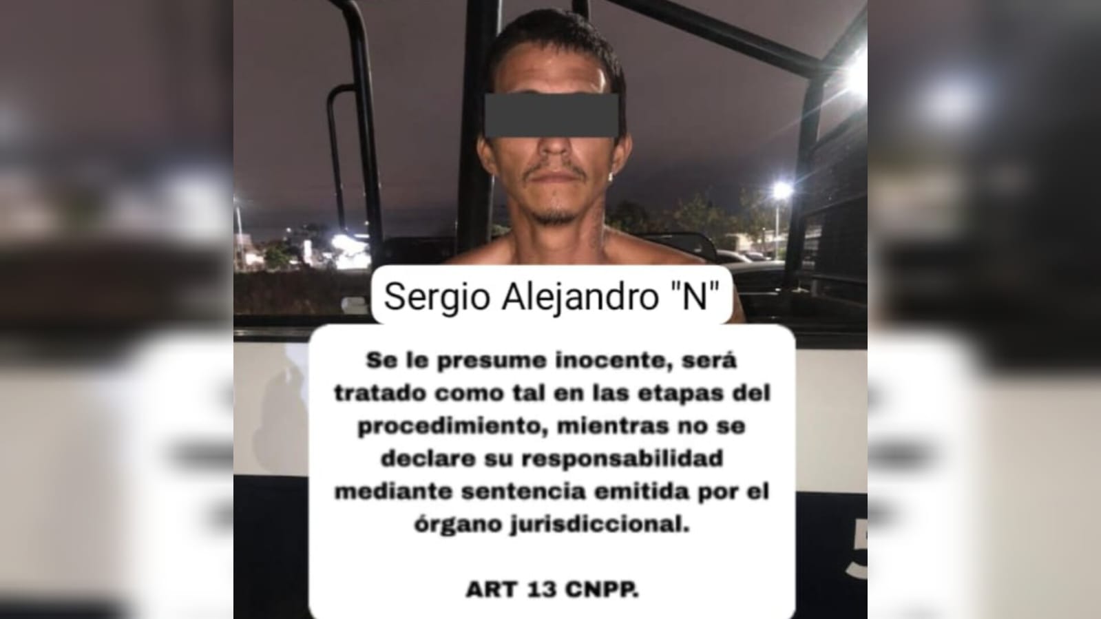 Detenido en Mazatlán