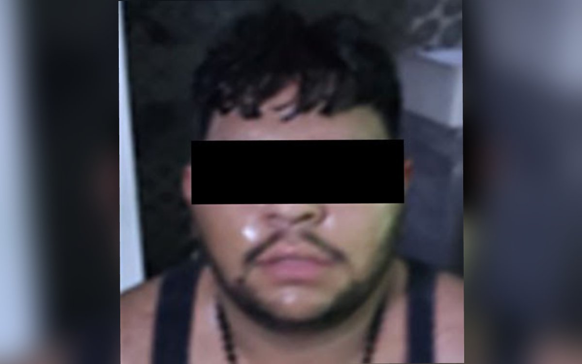 Hombre detenido en Culiacán