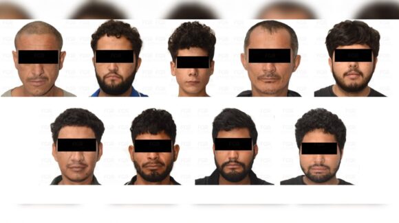 Sentencian a más de 20 años de prisión a nueve detenidos con arsenal asegurado en Elota