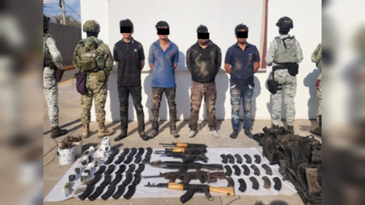 detienen a cuatro hombres en navolato