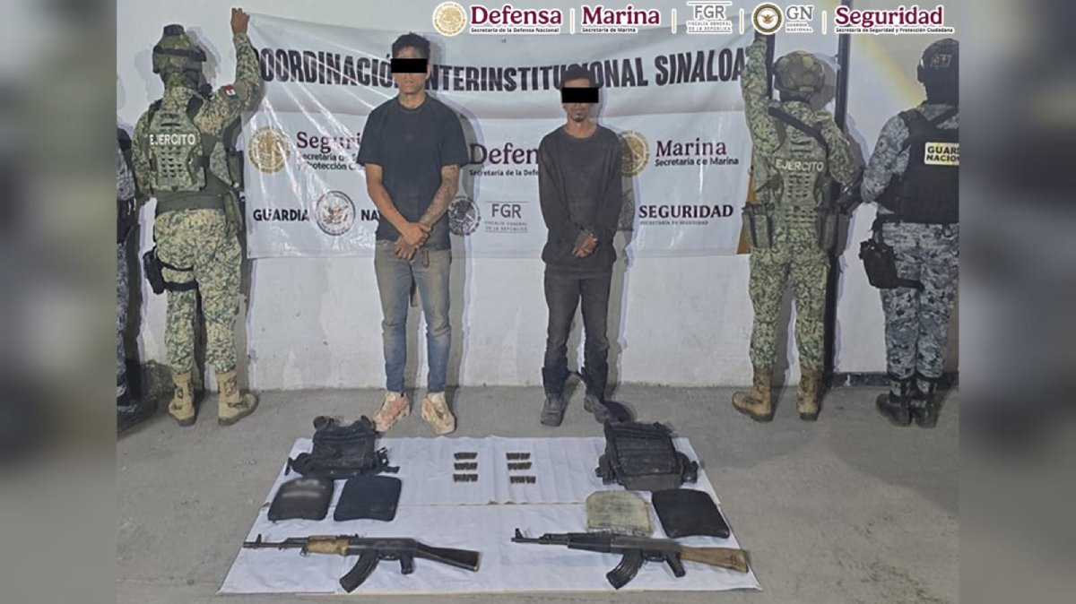 dos extranjeros y un menor entre los 7 sicarios detenidos en mazatlan sinaloa