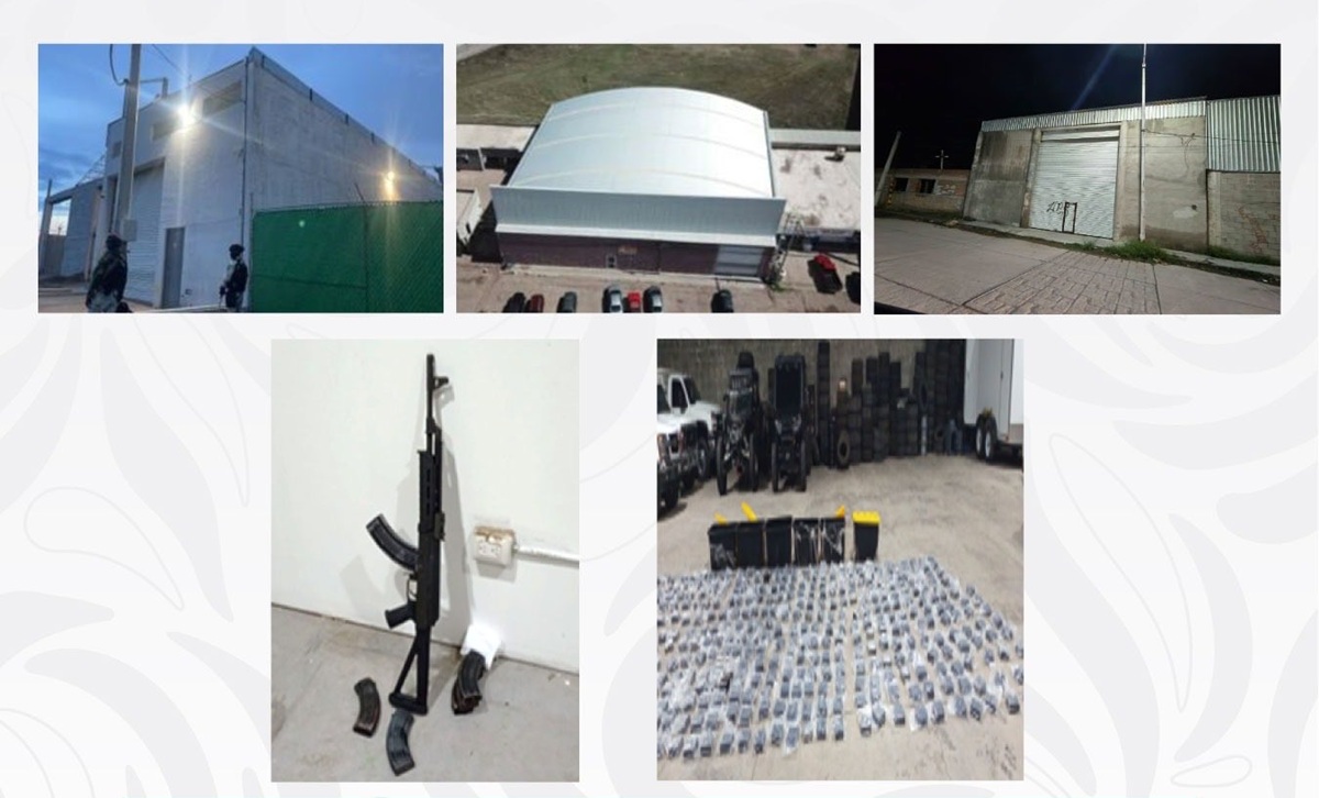 Aseguramiento de armamento en Durango