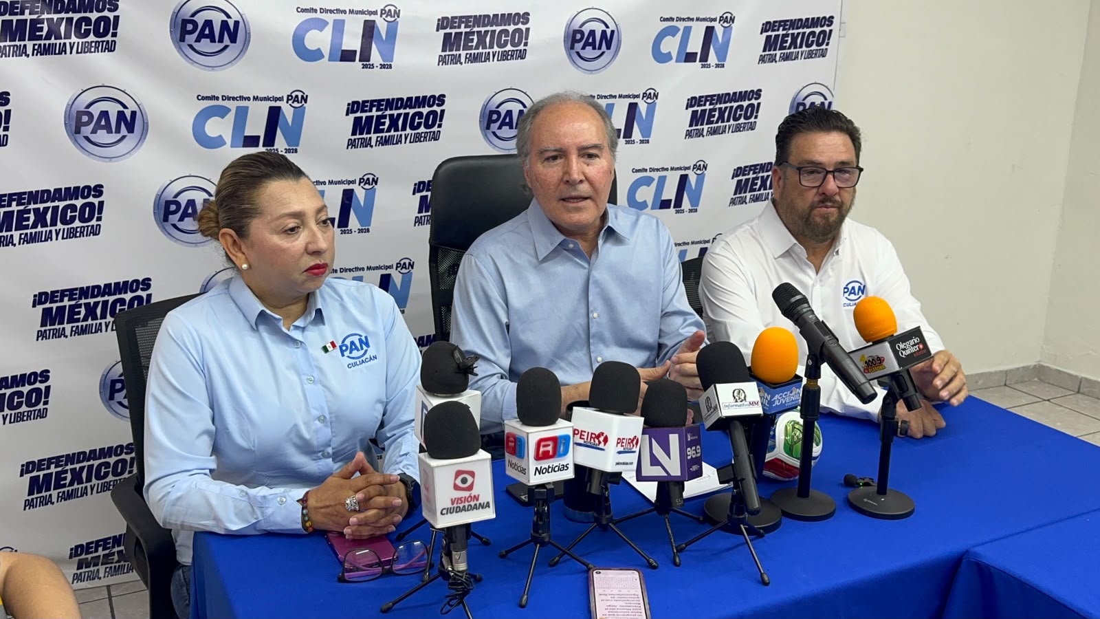 Presidente del PAN Culiacán, Eduardo Ortiz