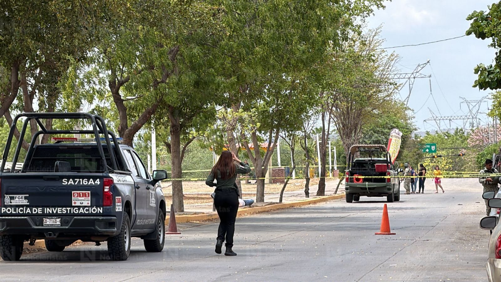 Ejecutadol bulevar Agricultores en la colonia San Juan de Culiacán