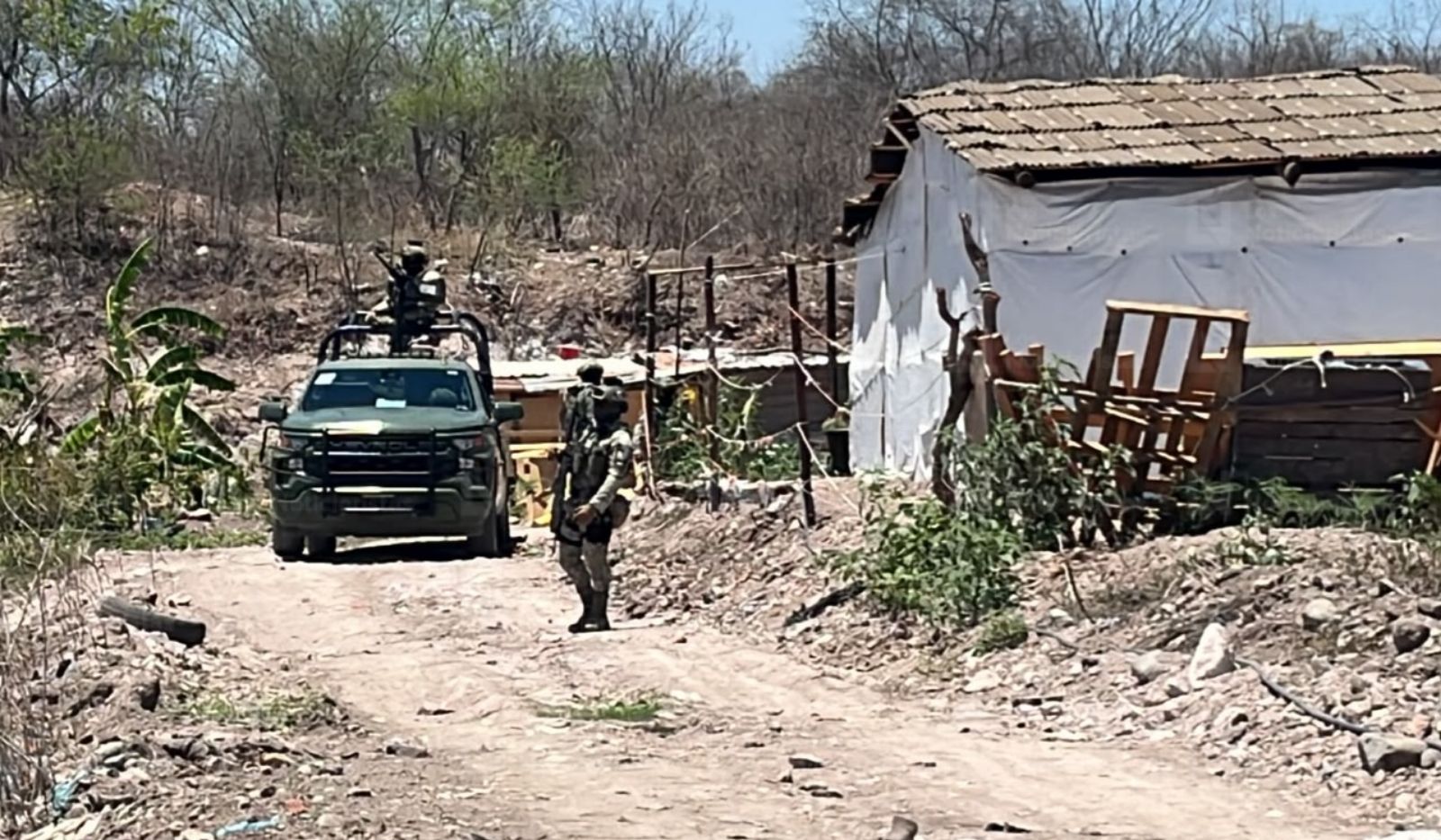 Ejecutan a un hombre en las inmediaciones del Basurón Municipal al norte de Culiacán