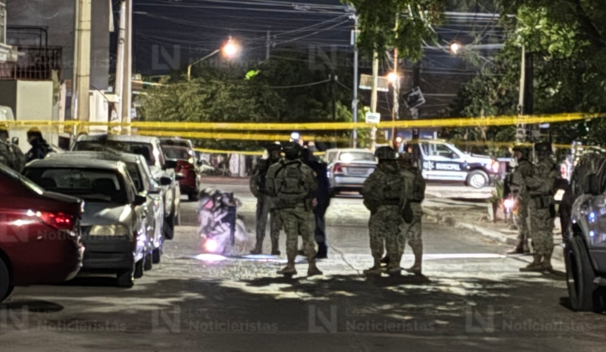 Ejército resguarda la zona donde una mujer fue asesinada en Culiacán