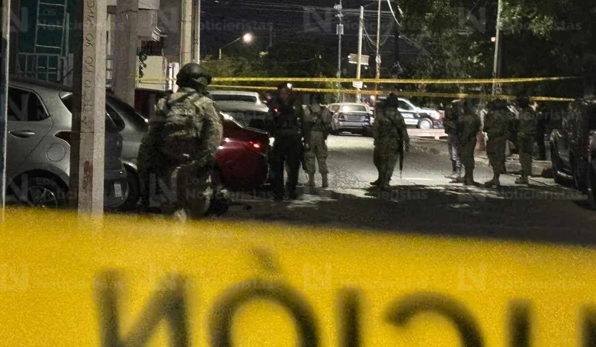 Ejército resguarda la zona donde una mujer fue asesinada en Culiacán