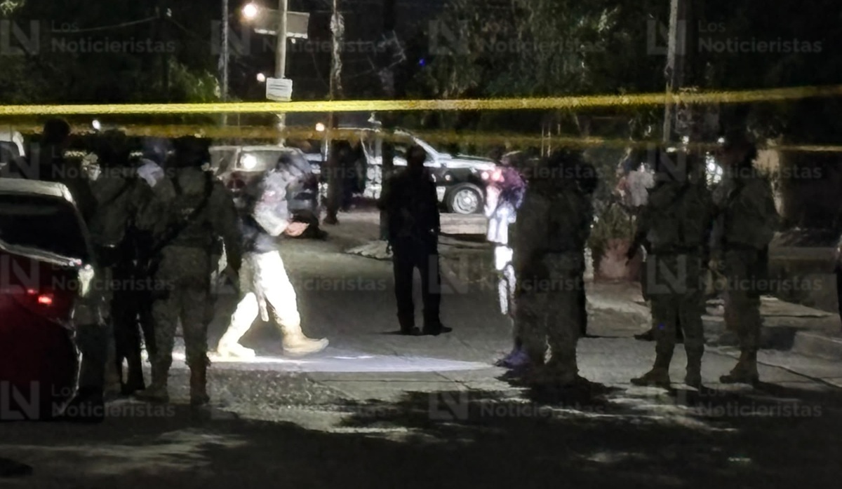 Ejército resguarda la zona donde una mujer fue asesinada en Culiacán