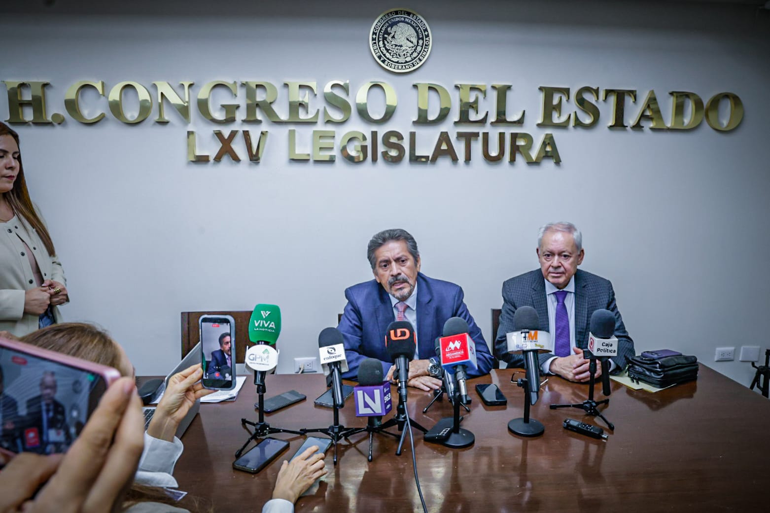 Eligio López Portillo y Víctor Antonio Corrales Burgueño