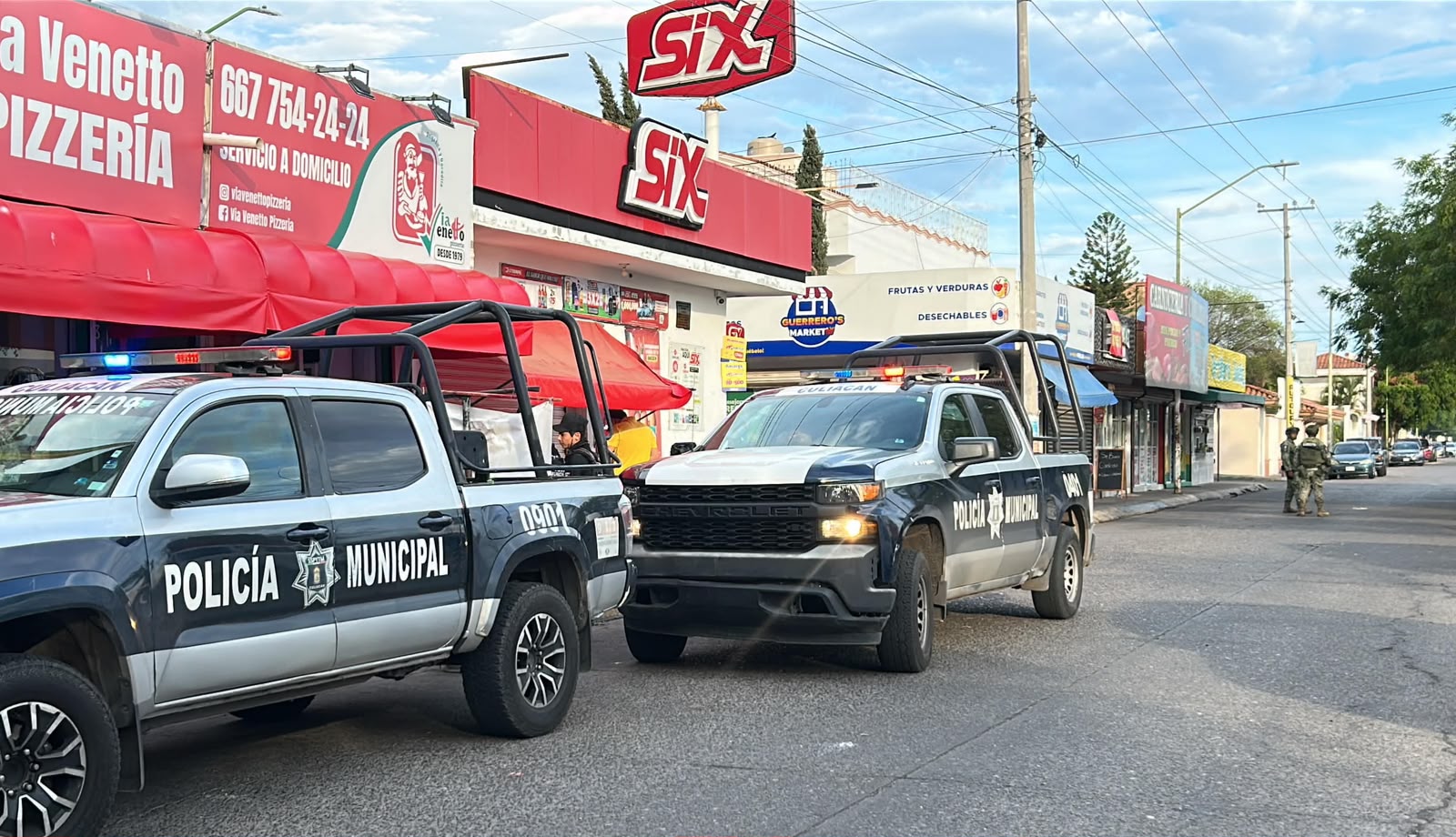 Encargado de expendio herido por disparo de arma en Rincón del Humaya, Culiacán