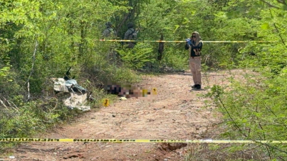 encuentran asesinado a un hombre junto a una motocicleta en tepuchito de culiacan sin