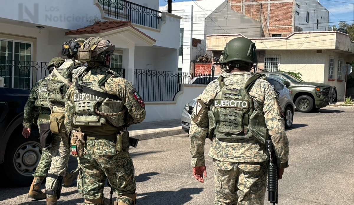 Ejército resguarda la zona donde un enfermero del IMSS fue asesinado en Culiacán