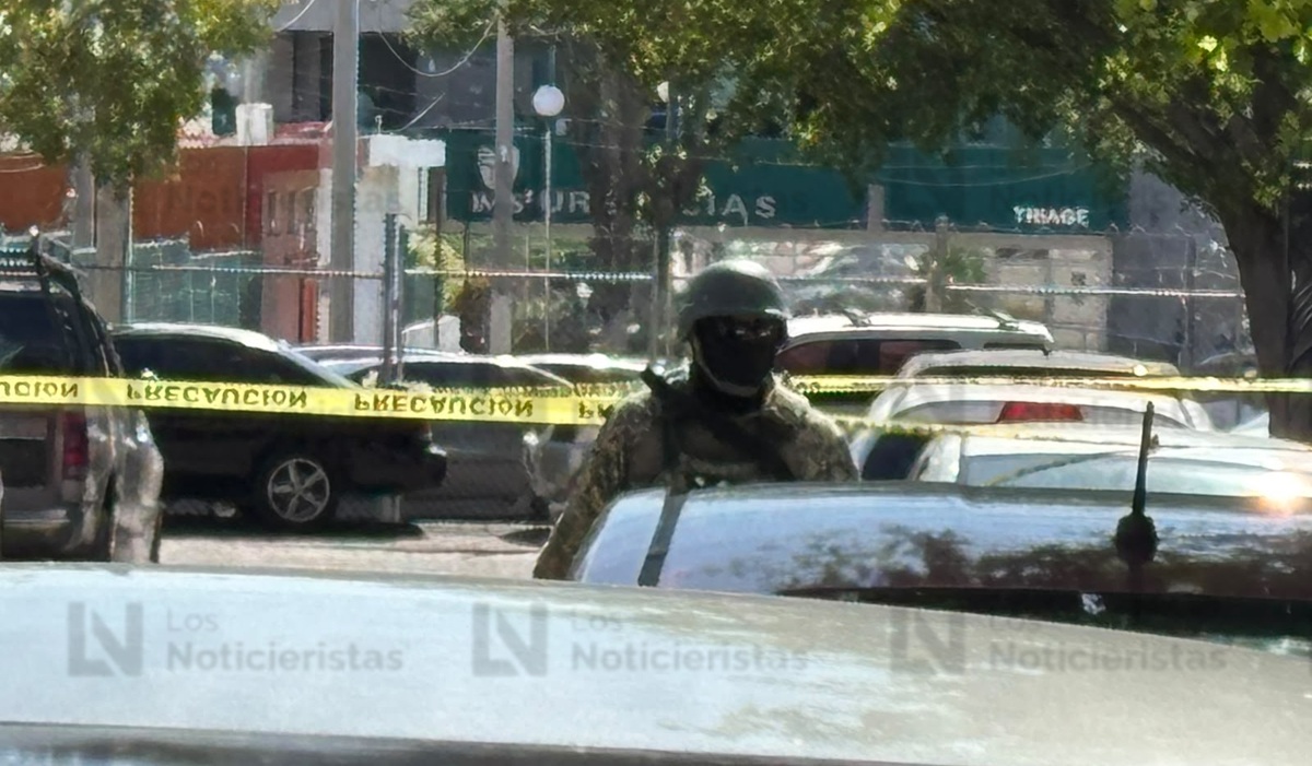 Ejército resguarda la zona donde un enfermero del IMSS fue asesinado en Culiacán