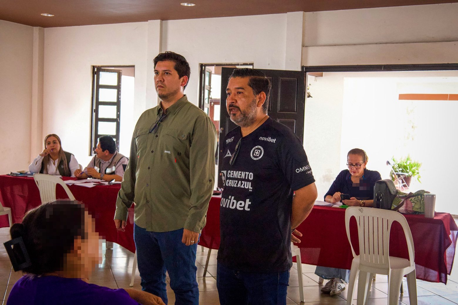 Entrega de apoyos en Concordia, Sin.