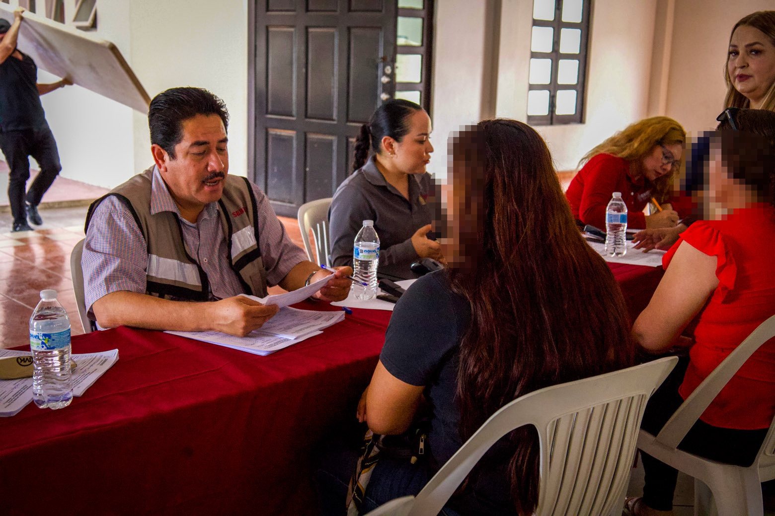 Entrega de apoyos en Concordia, Sin.