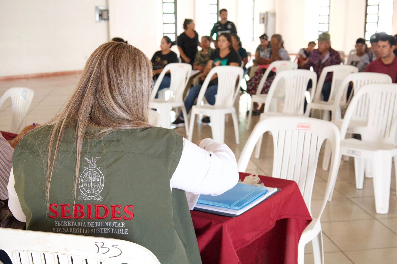 Entrega de apoyos en Concordia, Sin.