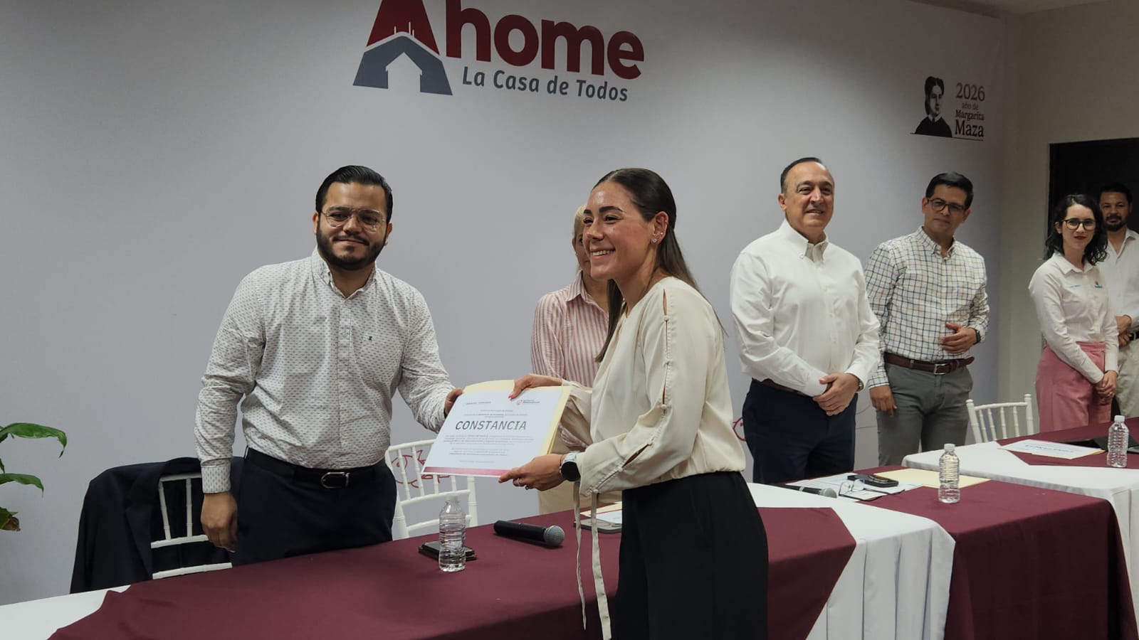 Entrega de constancias de registro de marcas en Ahome, Sinaloa