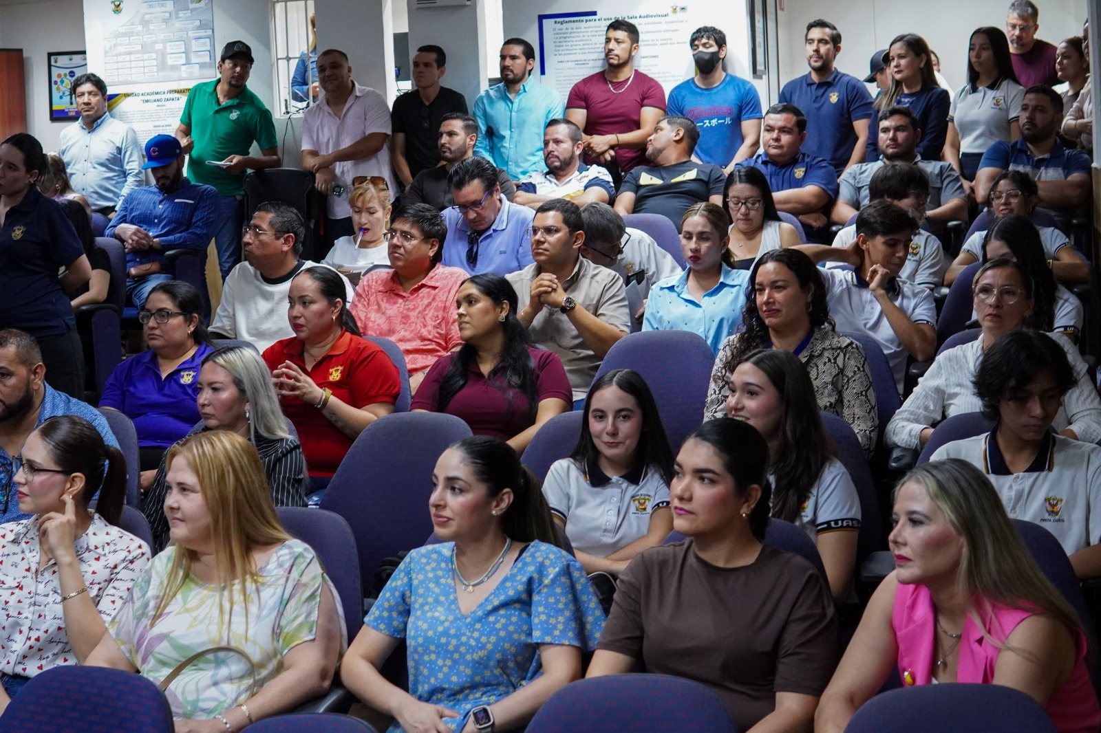 Entrega recepción de la preparatoria Emiliano Zapata de la UAS