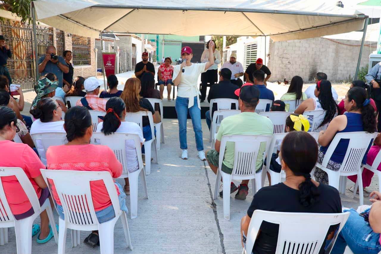 Entregan pavimentación en la Jaripillo, Mazatlán