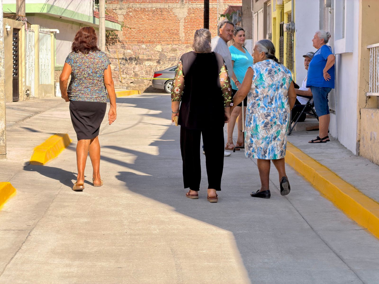 Entregan pavimentación en el callejón Nuevo León, en Mazatlán