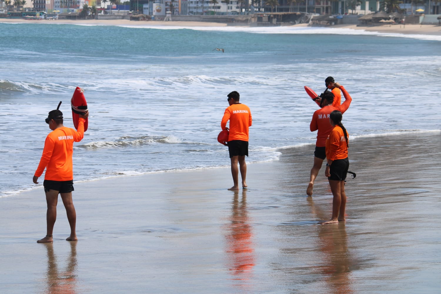 La Estación Naval de Búsqueda, Rescate y Vigilancia Marítima (Ensar) arrancó sus entrenamientos en Mazatlán
