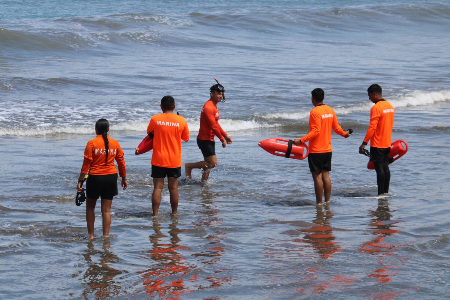 La Estación Naval de Búsqueda, Rescate y Vigilancia Marítima (Ensar) arrancó sus entrenamientos en Mazatlán
