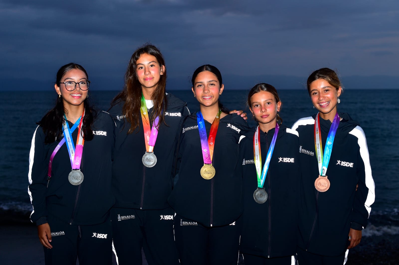 Equipo sinaloense de surfing en la Olimpiada Nacional Conade 2026