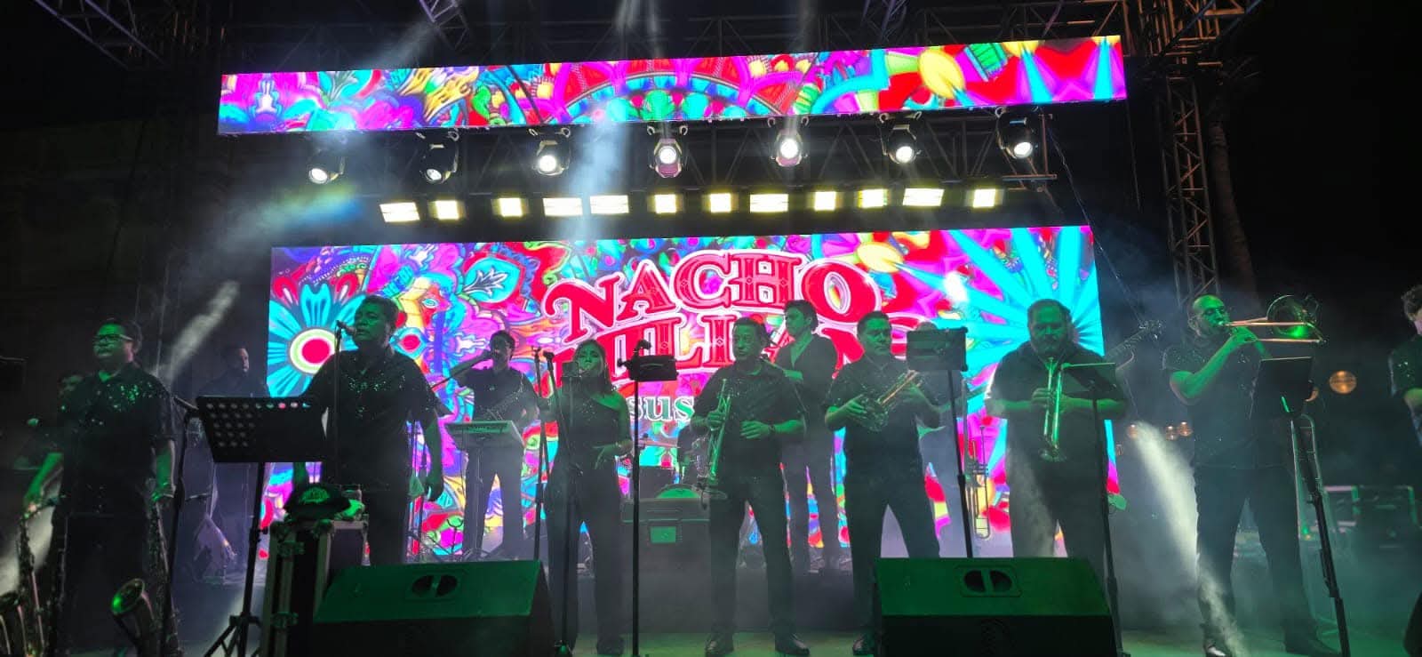Escenario de Las Grandes Bandas conquista en el Día de la Música en Mazatlán