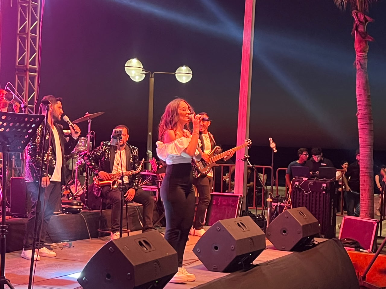 Escenario de Las Grandes Bandas conquista en el Día de la Música en Mazatlán