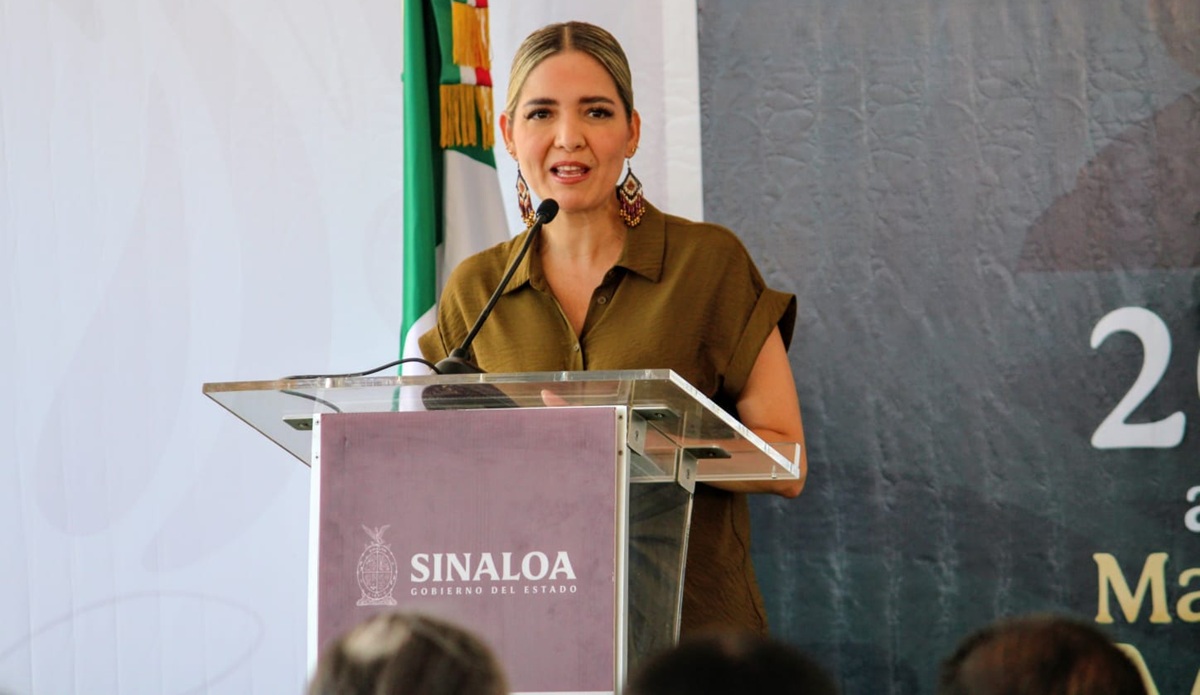 Estrella Palacios Domínguez, presidenta municipal de Mazatlán