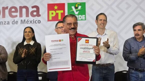 ‘El PT es la 4T’, Fernando García también se registra por Sinaloa en la alianza con Morena