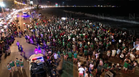 Preparan operativo por posible festejo de México este domingo en las Letras de Mazatlán