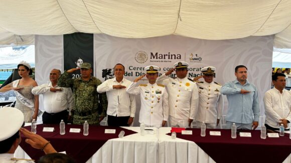 La soberanía de México sigue firme e irrenunciable, exaltan durante el festejo del Día de la Marina en Topolobampo