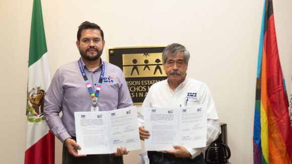 CEDH y Sinaloa Incluyente impulsarán acciones contra la discriminación hacia la comunidad LGBT+