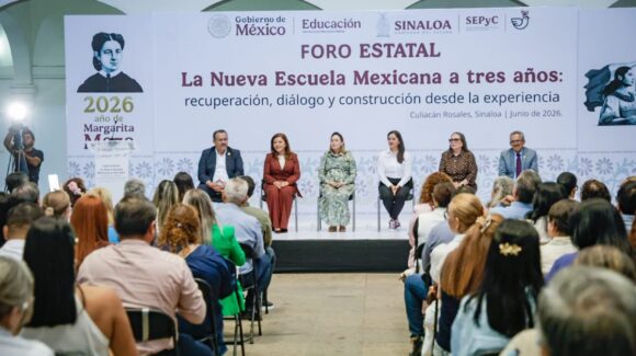 “Desde Sinaloa seguiremos reforzando la Nueva Escuela Mexicana”: Yeraldine Bonilla