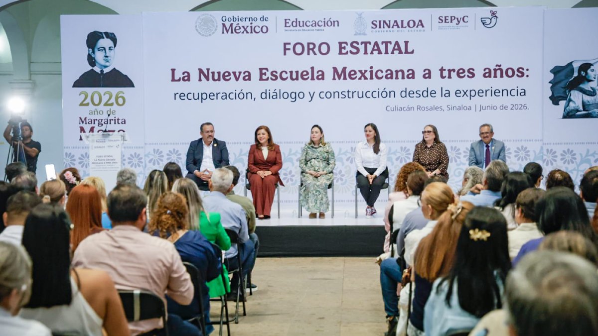 foro estatal la nueva escuela mexicana a tres años en culiacan funcionarios