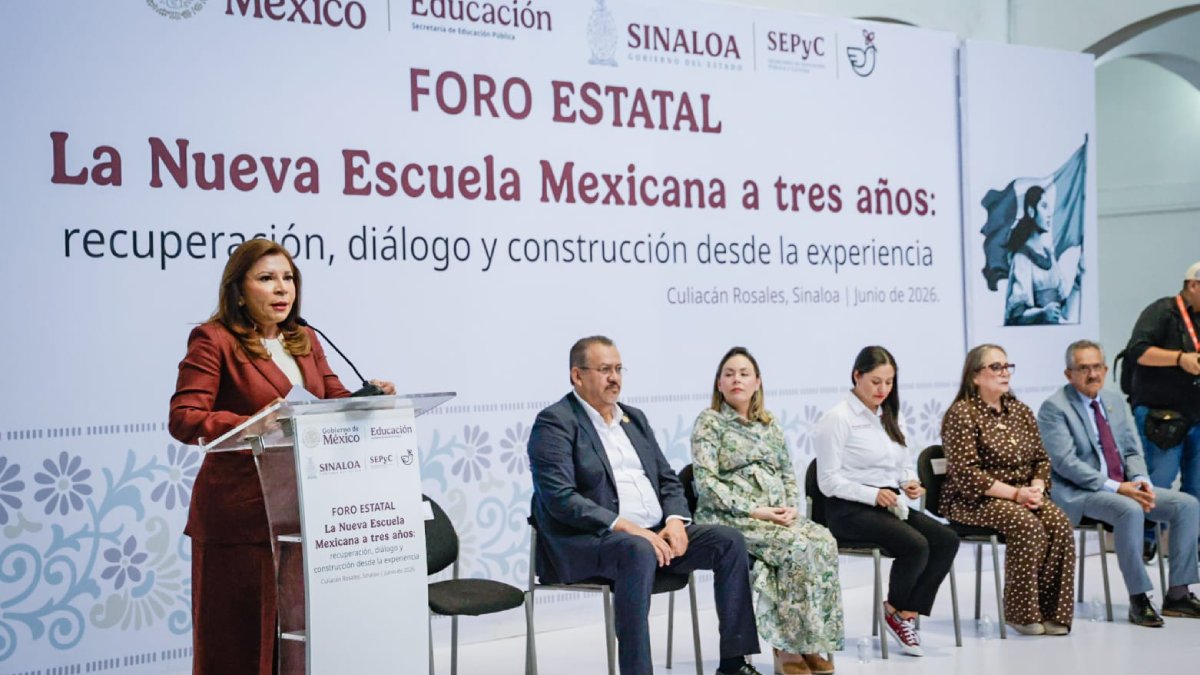 foro estatal la nueva escuela mexicana a tres años en culiacan gloria