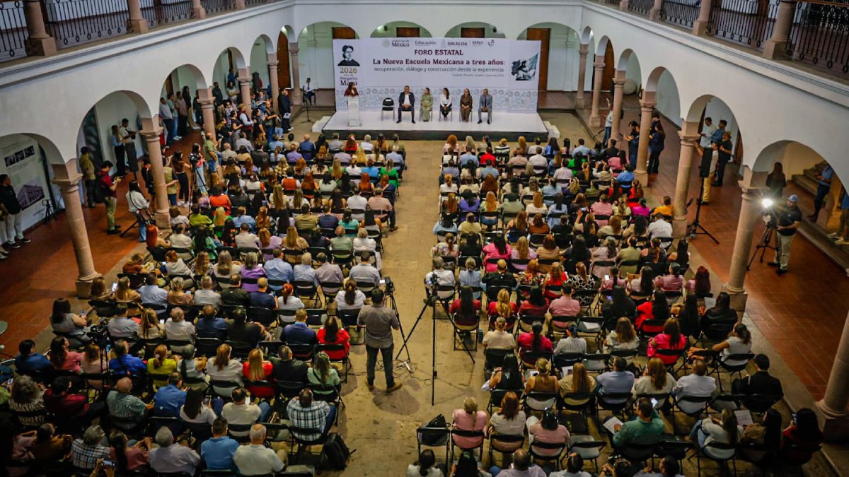 foro estatal la nueva escuela mexicana a tres años en culiacan lugar