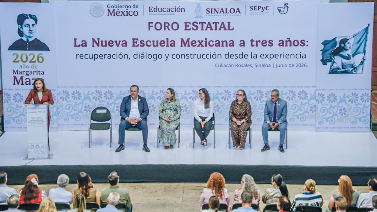 foro estatal la nueva escuela mexicana a tres años en culiacan sin