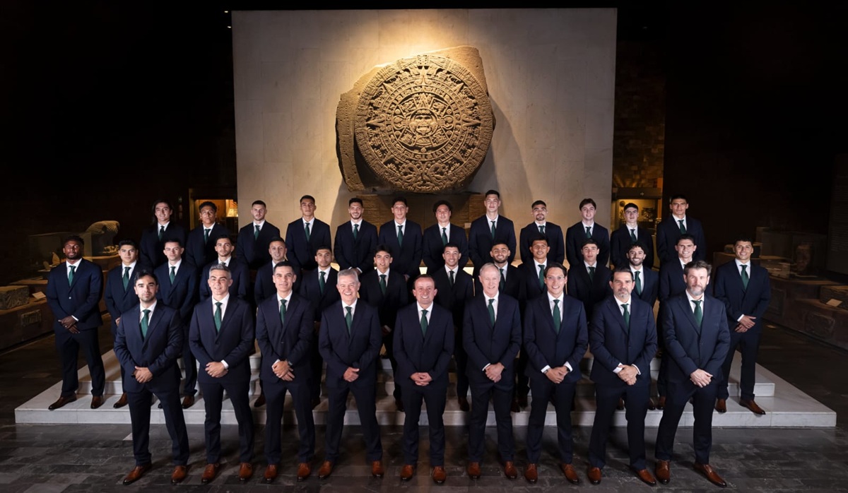 Foto oficial de la Selección Mexicana de Futbol